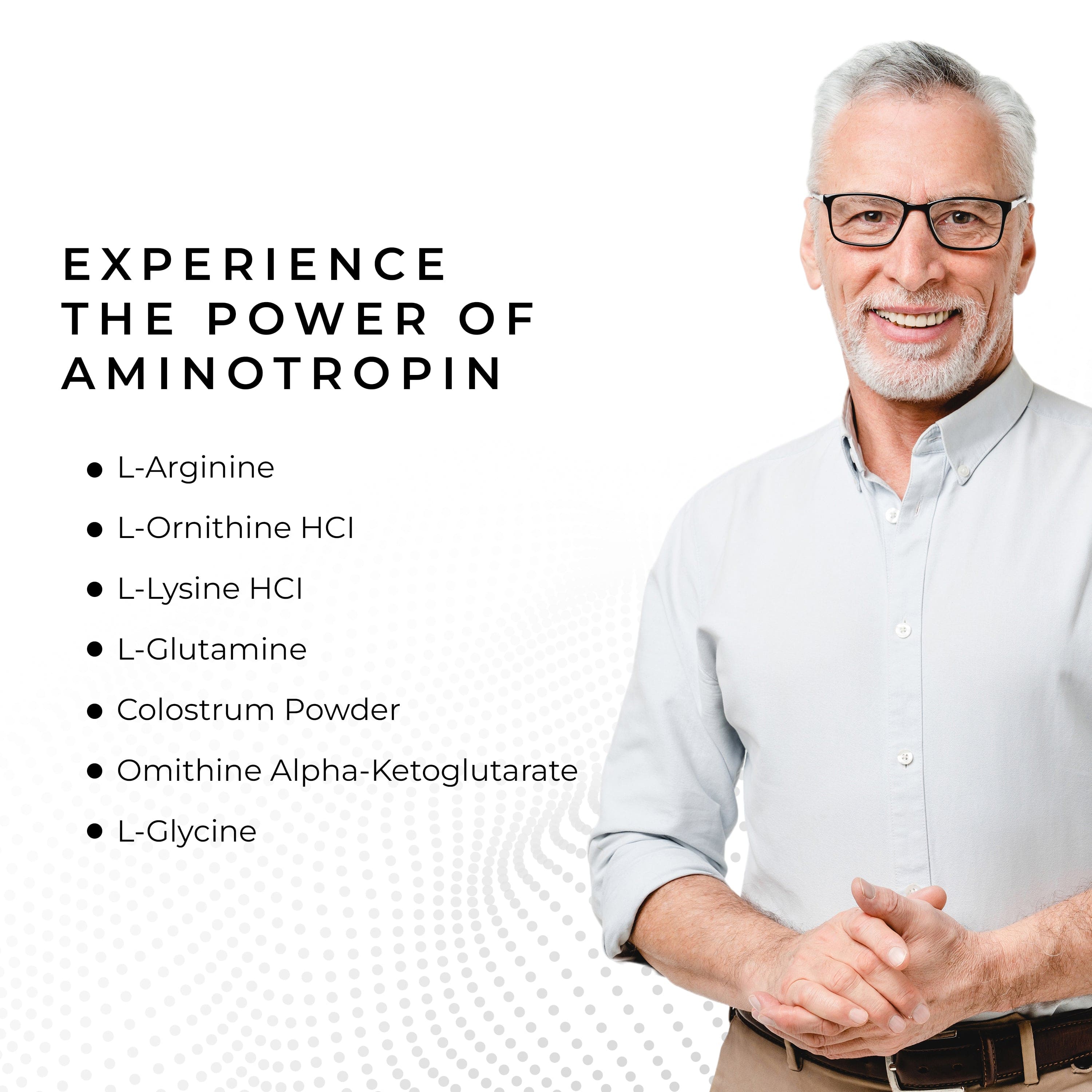 AGE DEFENSE AMINOTROPIN HGH Support Anti-Aging Amino Acid Formula