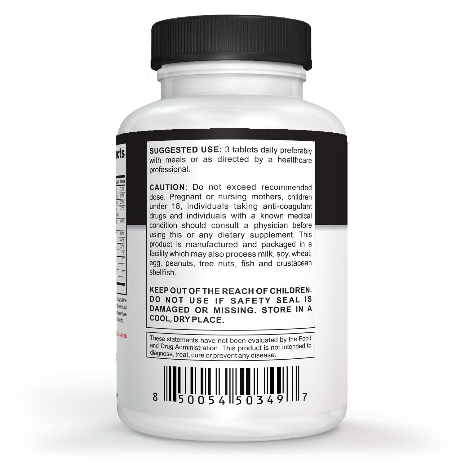 Cal-Defense Bone Strength and Bone Builder Calcium Supplement for Women & Men - With Calcium with Vitamin D, C, K, Magnesium, Bromelain, & Ipriflavone for Stronger Bones 90 Calcium Tablets