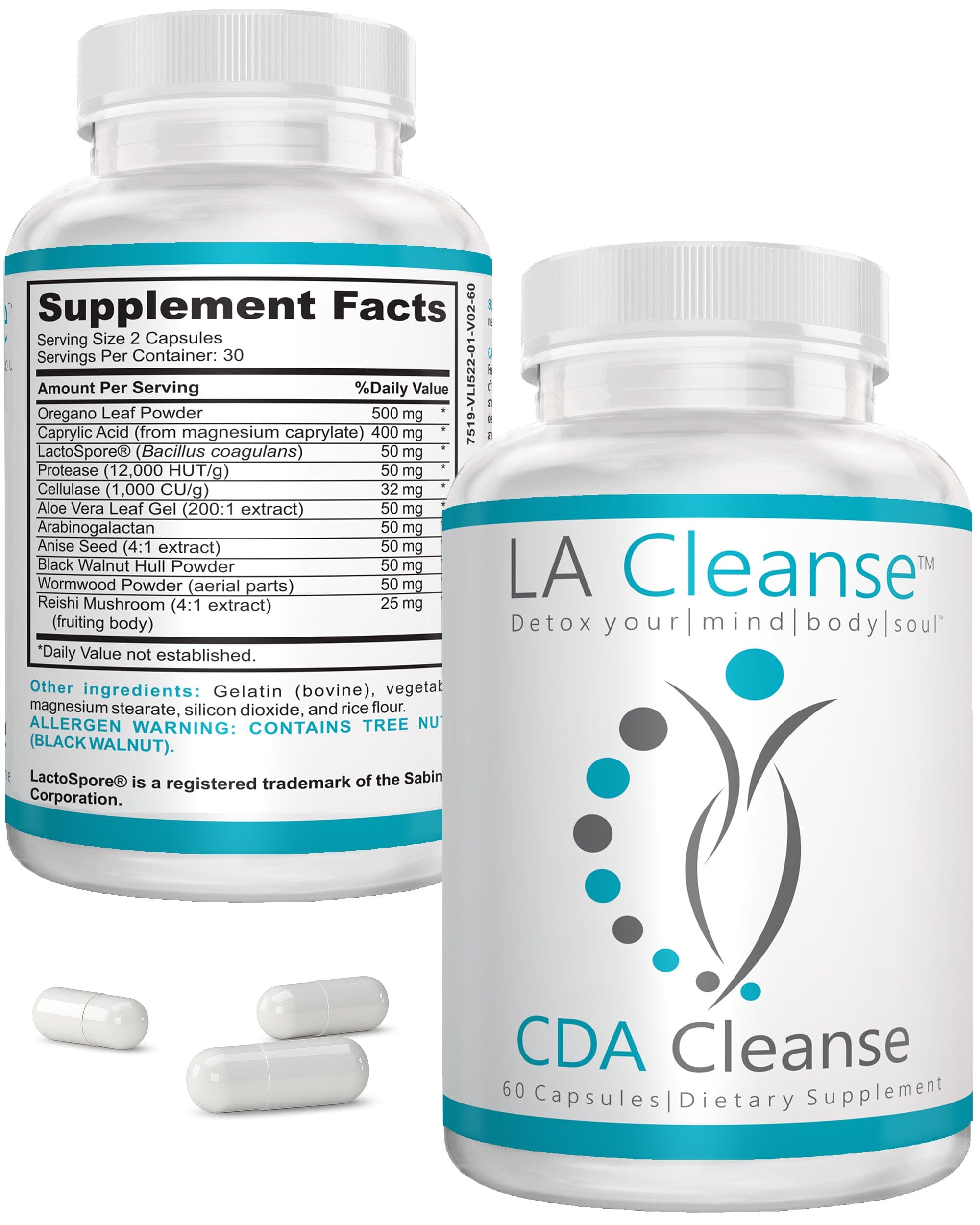 Candida Cleanse Detox for Women & Men with Caprylic Acid, Anise Seed & Oregano Leaf Extract - Candida Support for Healthy Digestive Balance - Eliminates Yeast Overgrowth