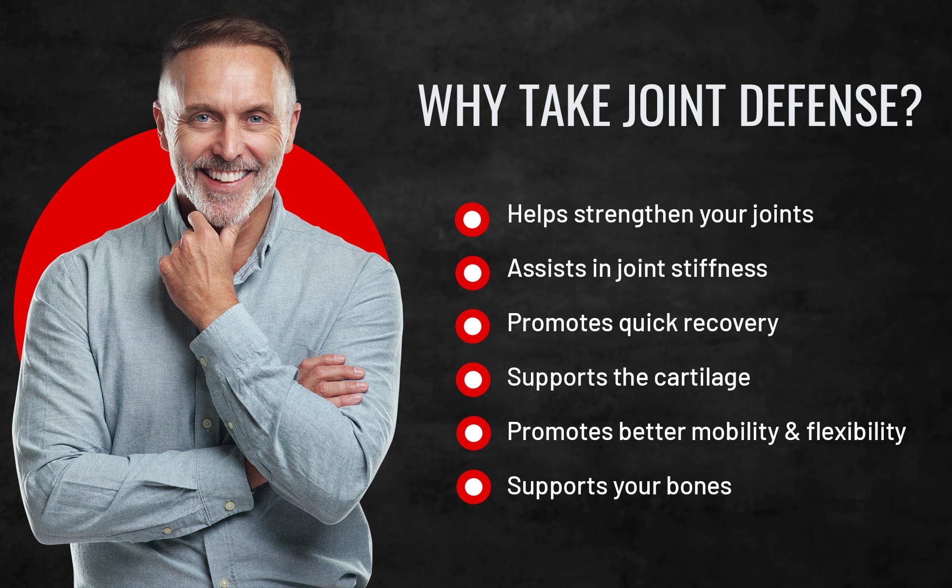 Joint Supplements for Men & Women - Joint Defense Joint Support Supplement with New Zealand Green Lipped Mussels, Glucosamine & Chondroitin Sulfate, Vitamin B6, Vitamin B12 for Mobility & Flexibility by Consumer Nutrition - 90 Tablets