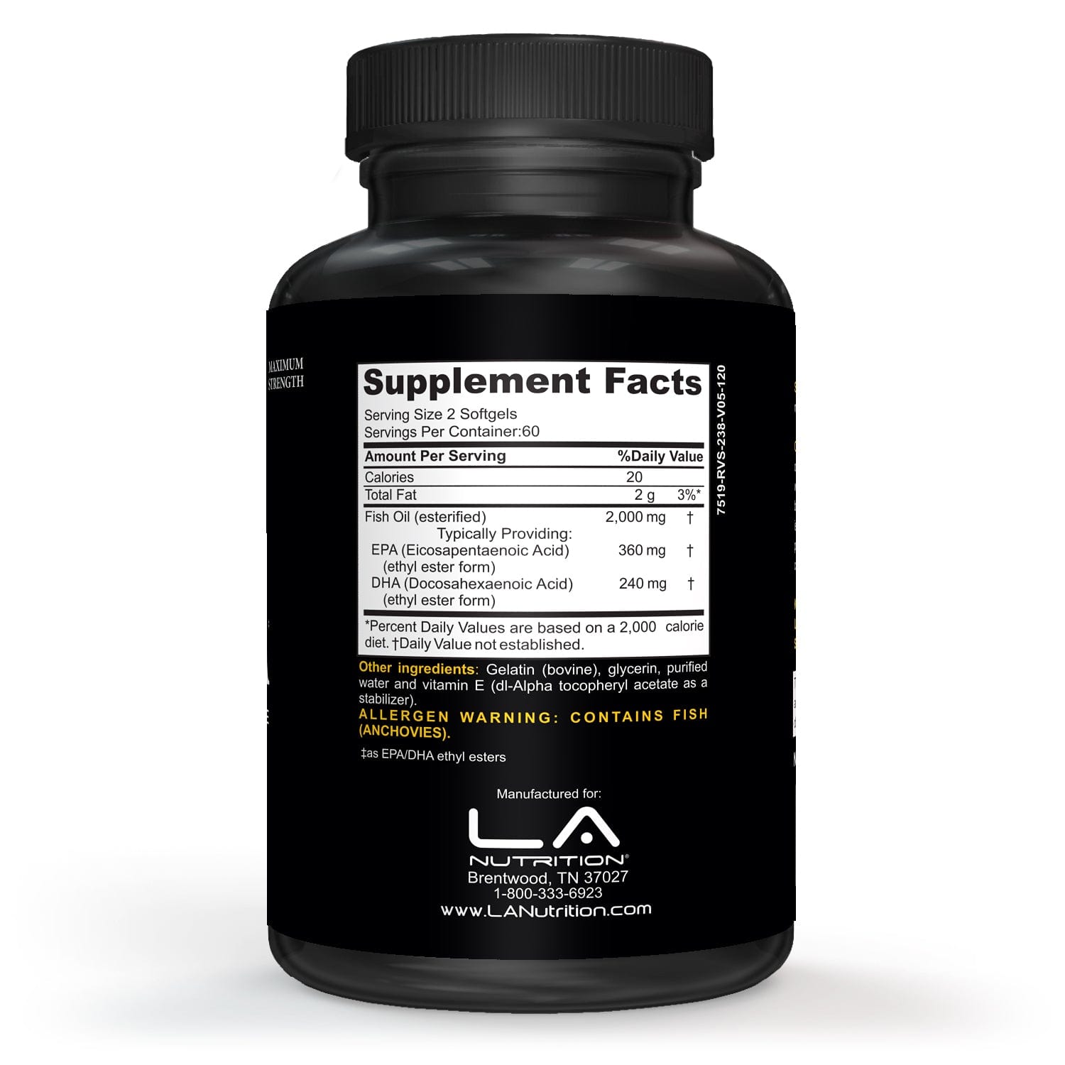 MEGA EPA/DHA OMEGA-3 FISH OIL