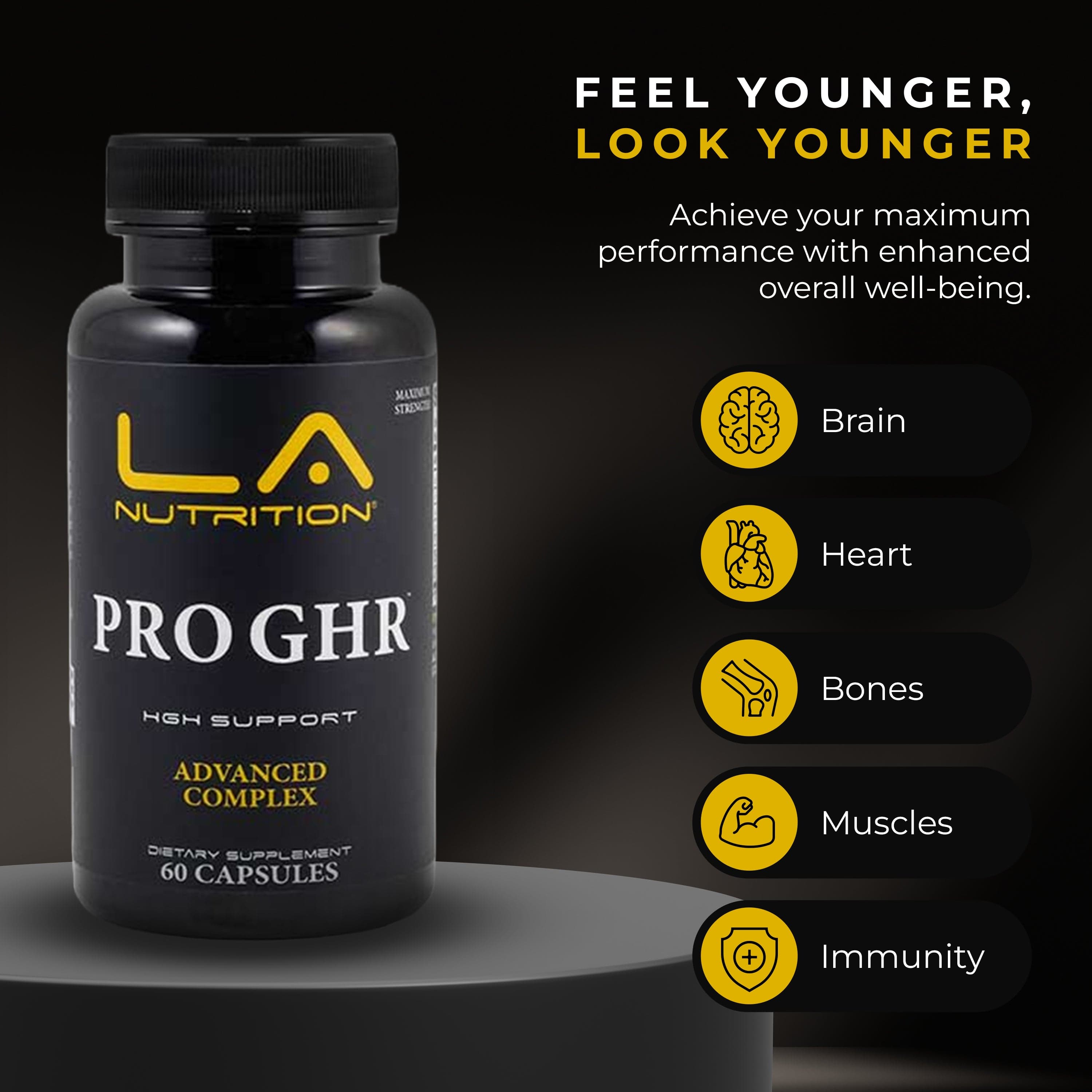 LA Nutrition Pro-GHR HGH Supplements