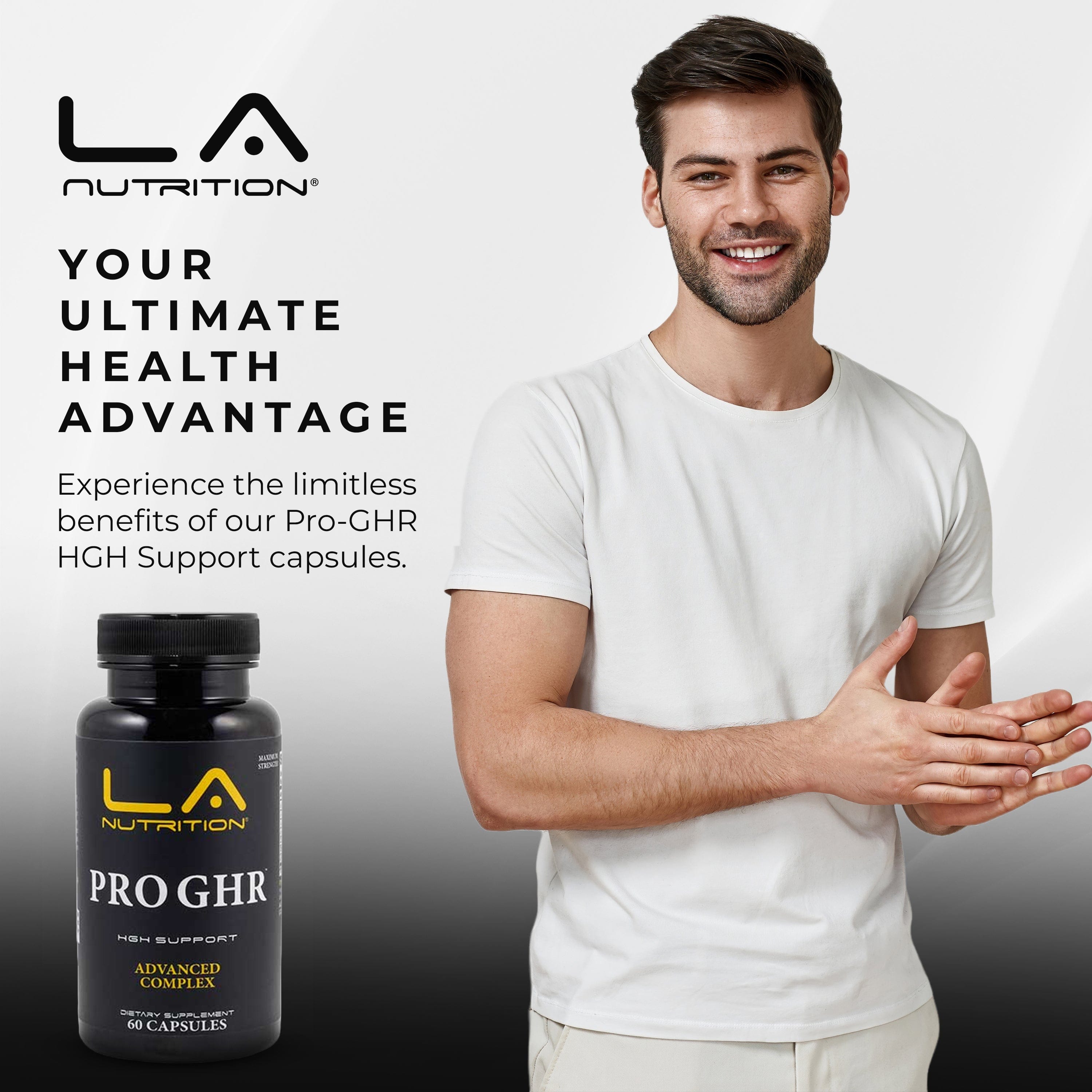 LA Nutrition Pro-GHR HGH Supplements