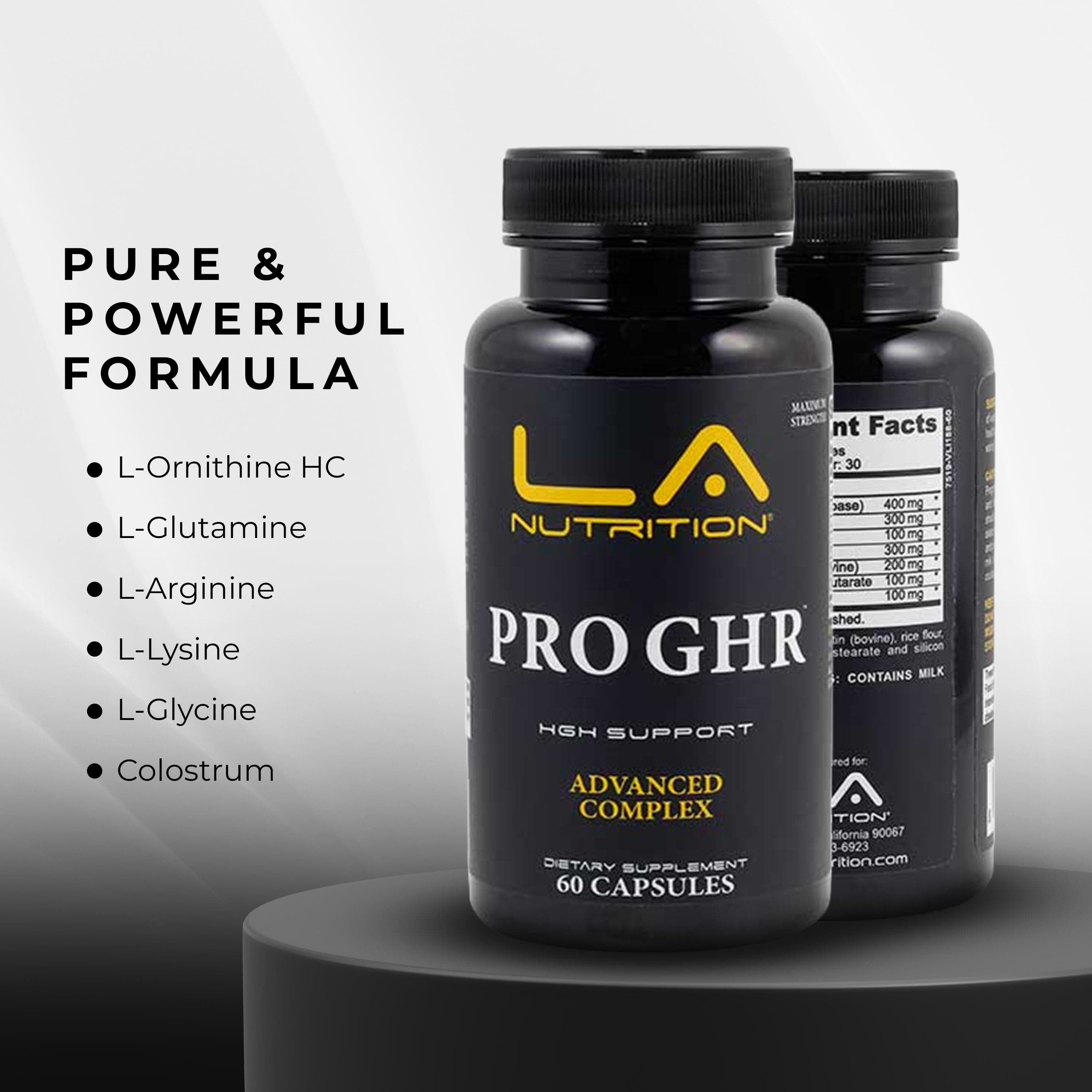 LA Nutrition Pro-GHR HGH Supplements