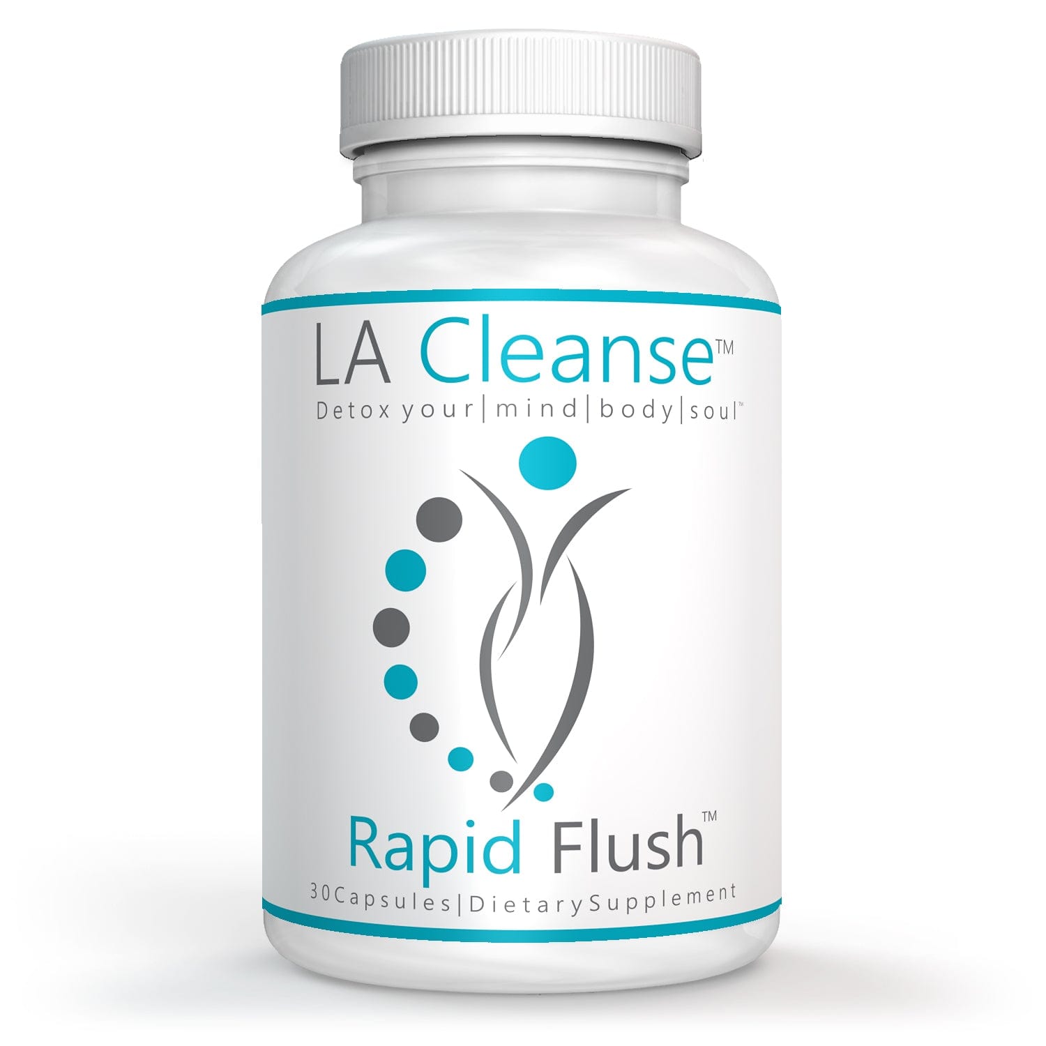 15 Day Cleanse and Detox - Rapid Flush Colon Cleanse Digestive Supplements for Optimal Gut & Digestion Bowel Cleanse - Cascara Sagrada, Senna Leaf, & Psyllium Husk Capsules by LA Cleanse