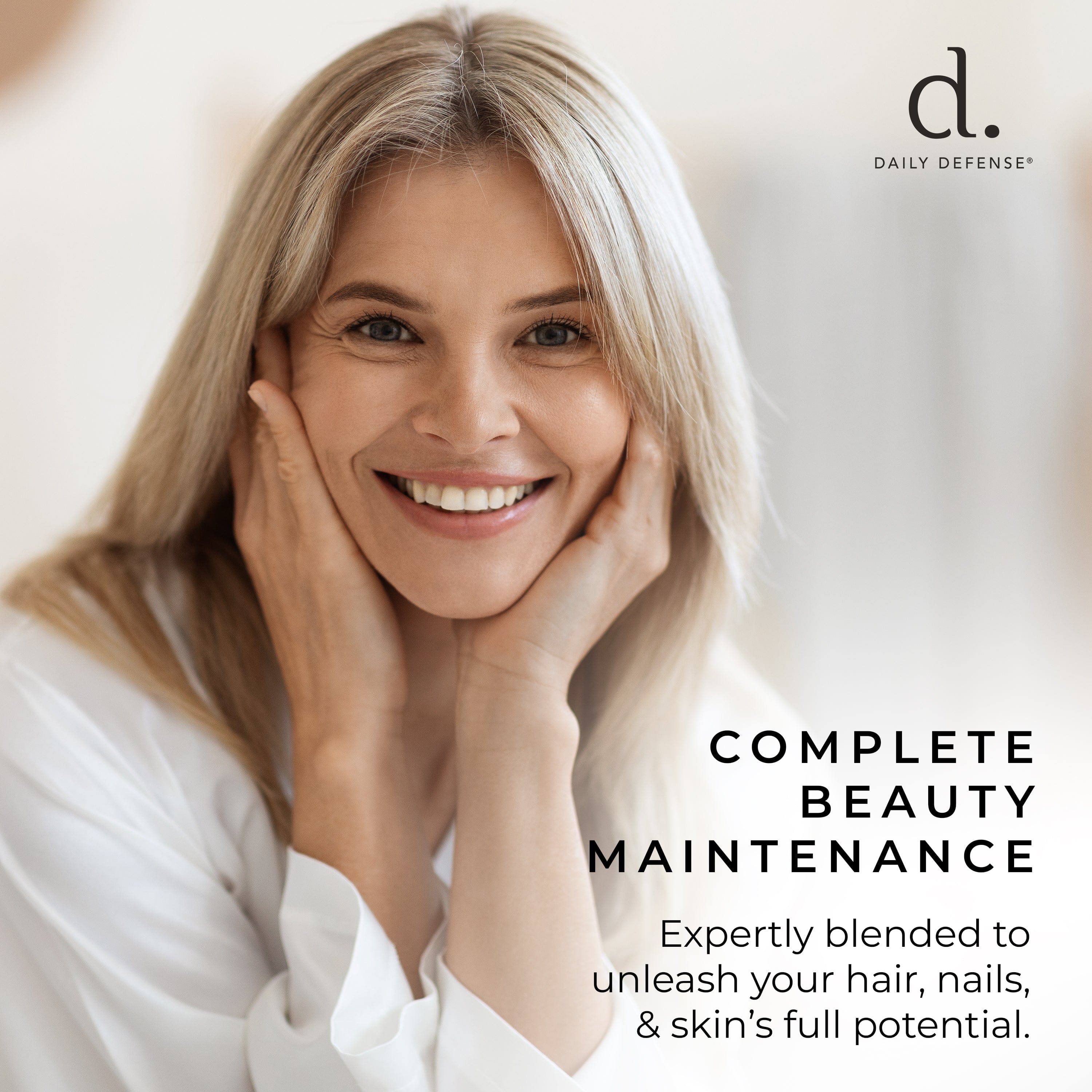 Daily Defense Derma-Max Hair, Skin & Nails Beauty Formula
