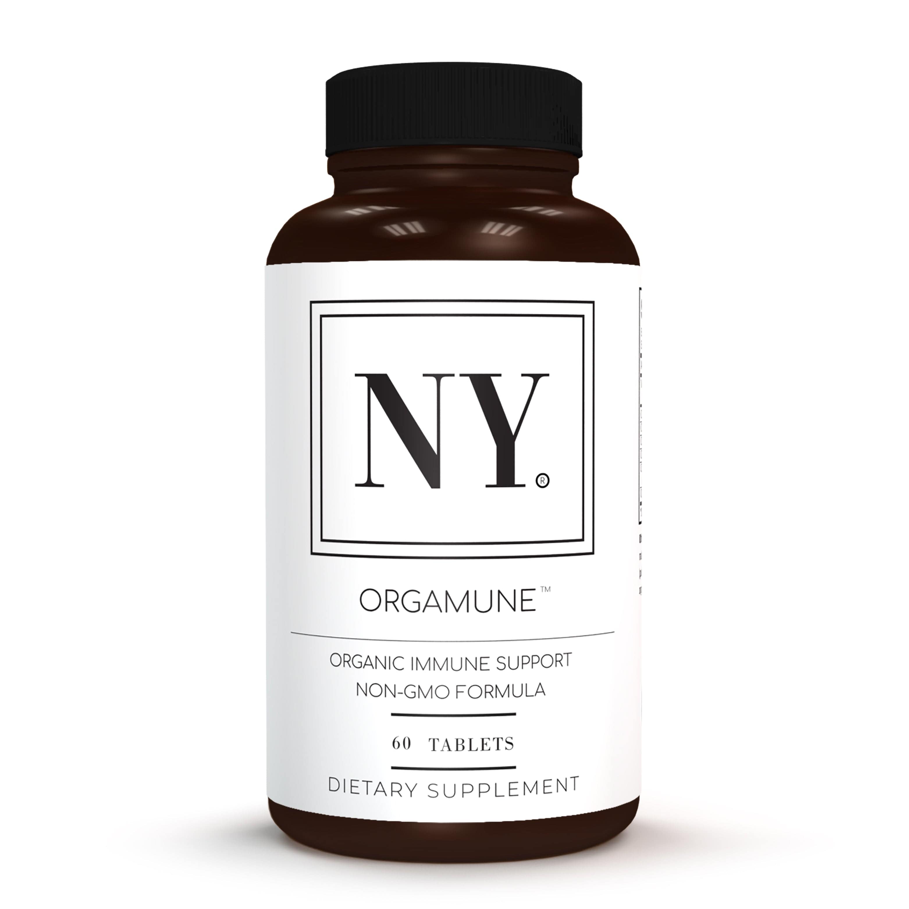 ORGAMUNE Organic Immune Health Supplement with Elderberry, Astragalus, Oregano, Ginger, Moringa & Garlic