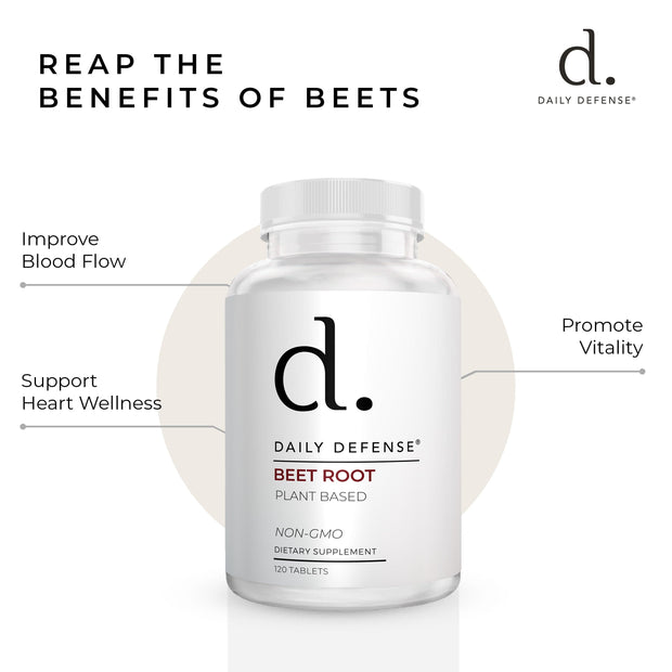 Beet Root Complex Plant-Based Non-GMO by Daily Defense