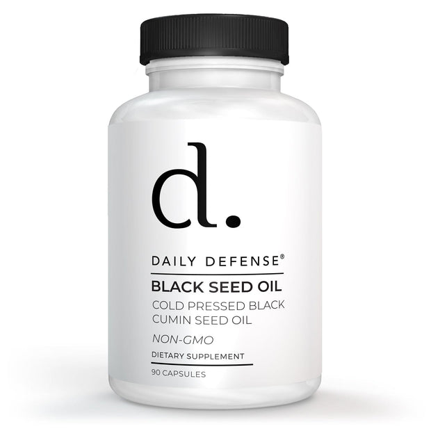 Black Seed Oil Non-GMO Cold Pressed by Daily Defense