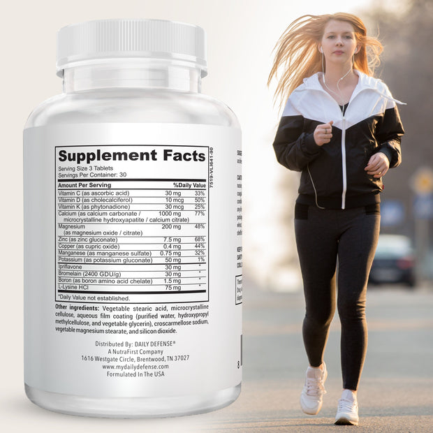 Bone Support Formula Maximum Strength by Daily Defense