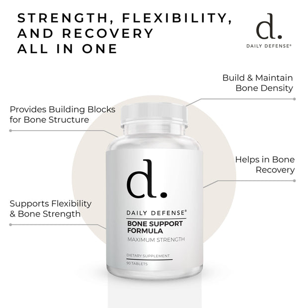 Bone Support Formula Maximum Strength by Daily Defense