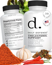 Cholesterol Support Formula Lower your Cholesterol Naturally by Daily Defense