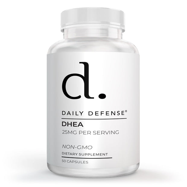 DHEA 25 Mg Per Serving Non-GMO by Daily Defense