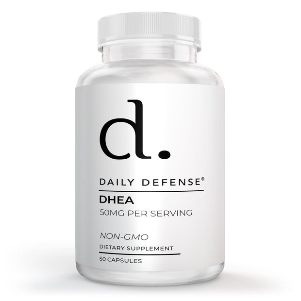 DHEA 50 Mg Per Serving Non-GMO by Daily Defense