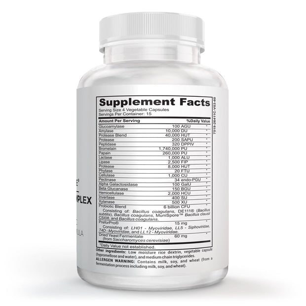 Digestion Complex Comprehensive Pre-/Pro-/Post-biotic Gut Support Formula by Daily Defense