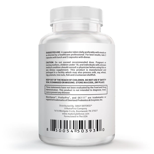 Digestion Complex Comprehensive Pre-/Pro-/Post-biotic Gut Support Formula by Daily Defense