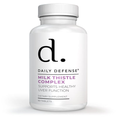 Milk Thistle Liver Support and Cleanse Formula by Daily Defense