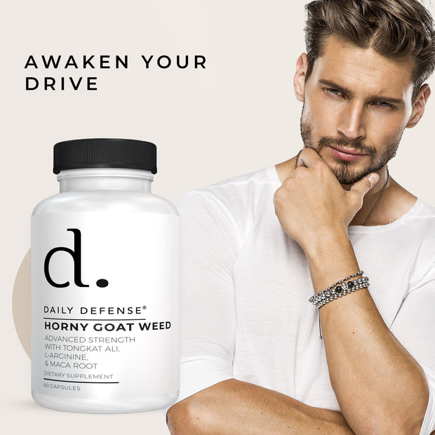 Horny Goat Weed Complex for Men and Women by Daily Defense