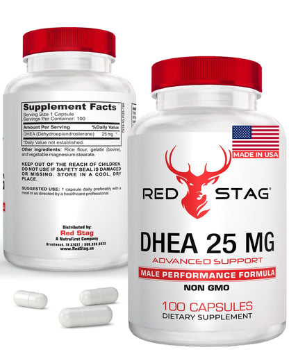 Red Stag DHEA 25mg