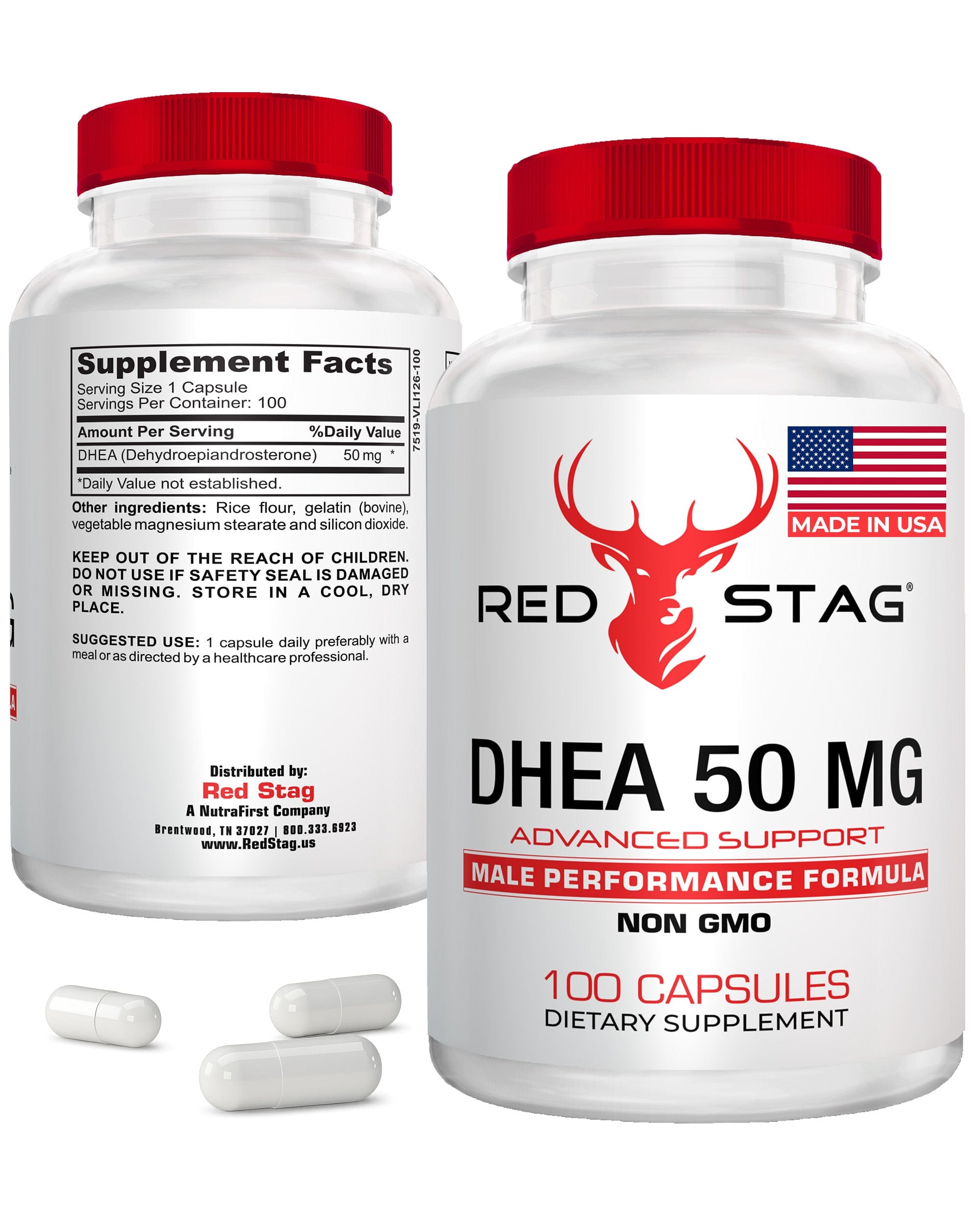 Red Stag DHEA 50mg