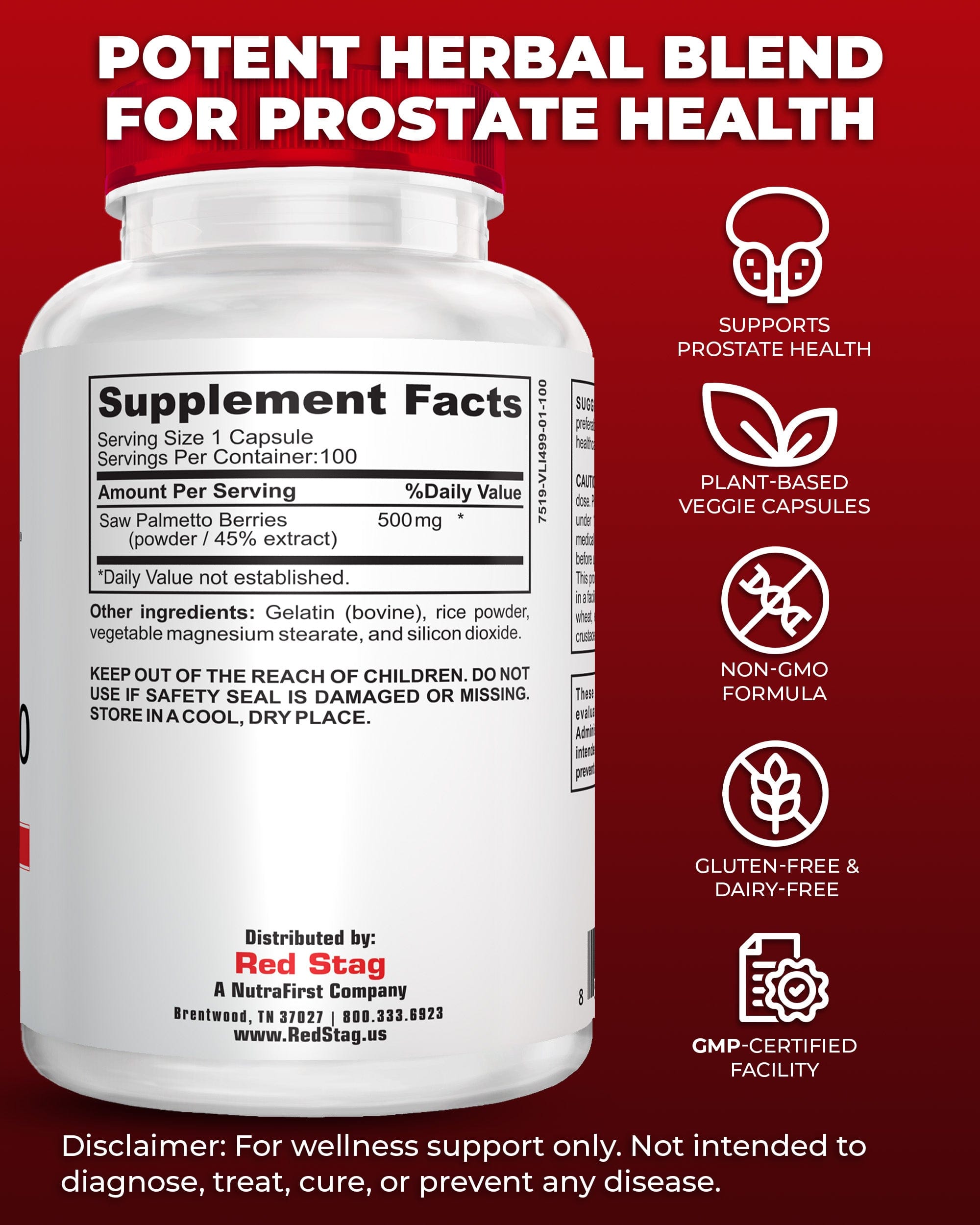 Red Stag Saw Palmetto