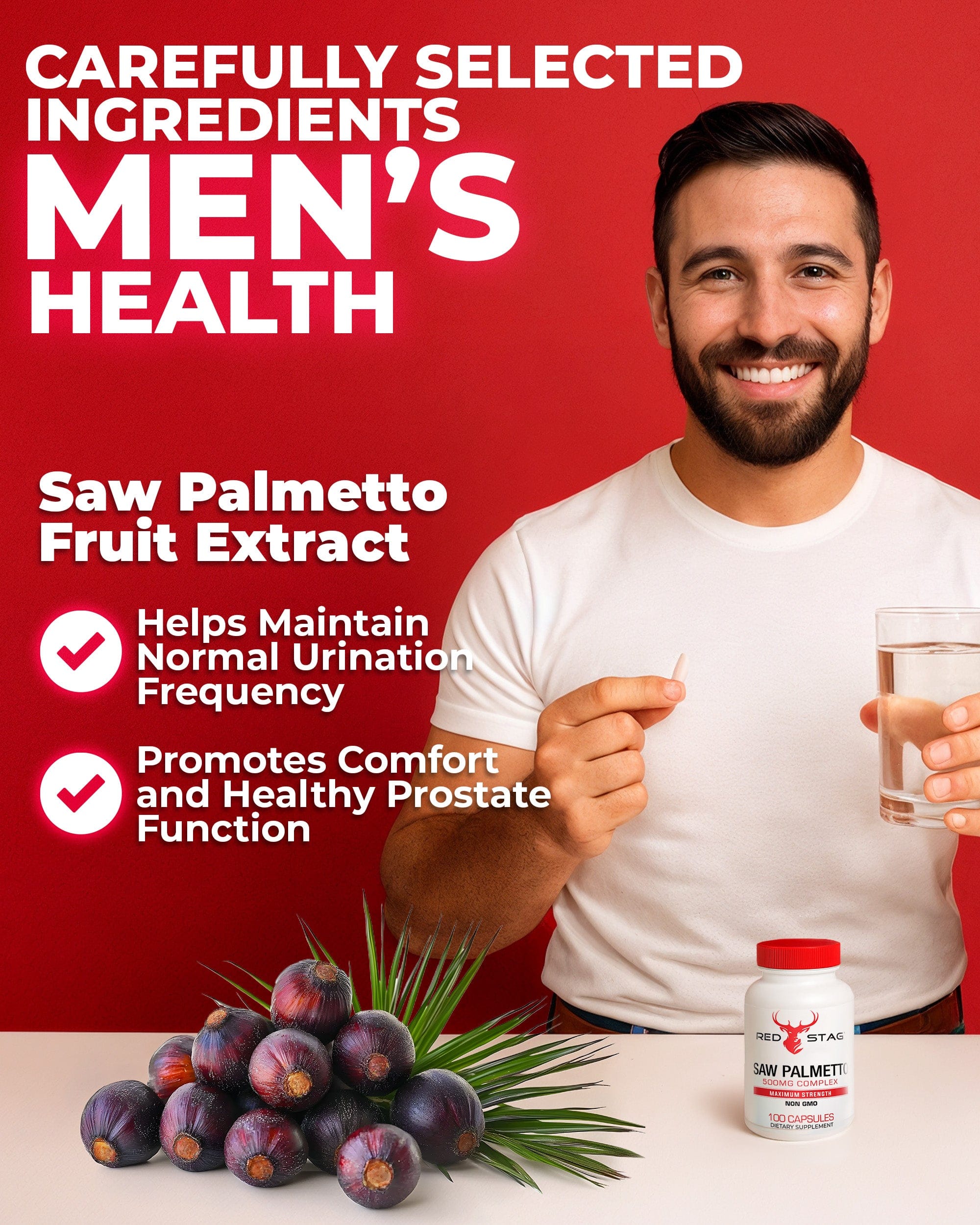 Red Stag Saw Palmetto