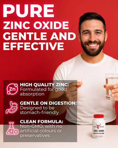 Red Stag Zinc 50mg