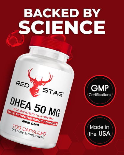 Red Stag DHEA 50mg