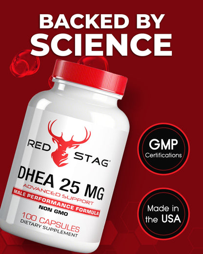 Red Stag DHEA 25mg