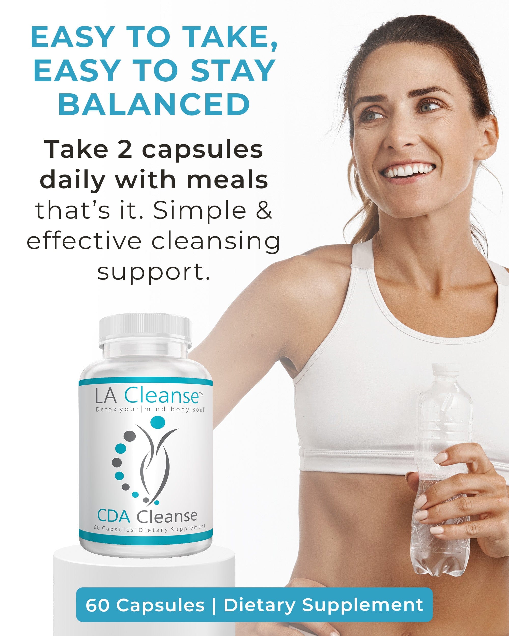 Candida Cleanse Detox for Women & Men with Caprylic Acid, Anise Seed & Oregano Leaf Extract - Candida Support for Healthy Digestive Balance - Eliminates Yeast Overgrowth