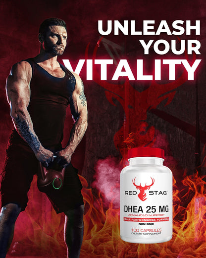 Red Stag DHEA 25mg