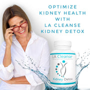 Kidney Support Supplement - 60 Capsules - 200 mg Cranberry Extract with Astragalus Root, Uva Ursi Leaf Powder, & Chanca Piedra Powder for Kidney Detox Cleanse & Overall Urinary Wellness by LA Cleanse