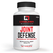 Joint Supplements for Men & Women - Joint Defense Joint Support Supplement with New Zealand Green Lipped Mussels,  Glucosamine & Chondroitin Sulfate, Vitamin B6, Vitamin B12 for Mobility & Flexibility by Consumer Nutrition - 90 Tablets