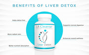 Liver Detox Supplements - 60 Capsules - 300 mg Solarplast Spinach Leaf Extract,  Artichoke Leaf, Milk Thistle Seed for Liver Cleanse Detox & Repair and Smoother Digestion by LA Cleanse