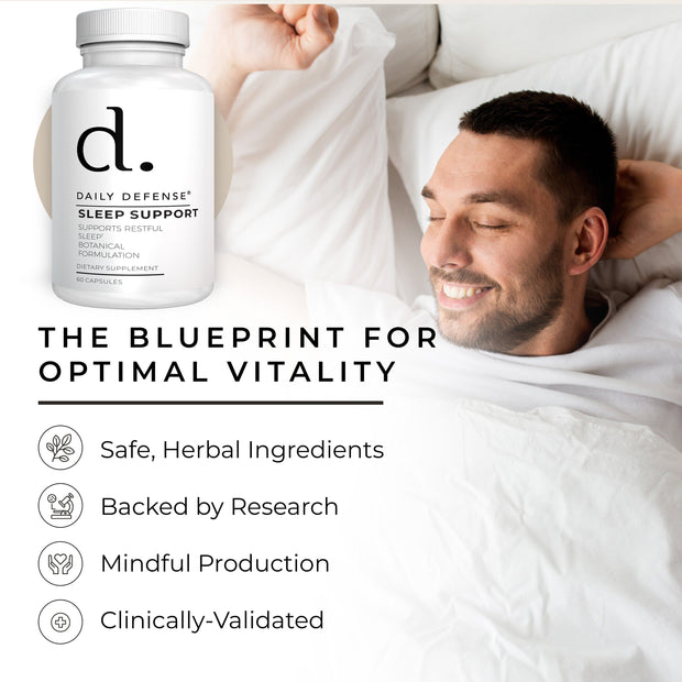 Sleep Support Natural Sleep Formulation with Melatonin, 5-HTP and Gaba