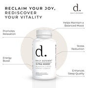 ULTRA MOOD Relaxation & Mood Support Anxiety Formula by Daily Defense