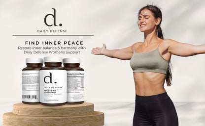 Menopause Support Hormone Balance Formula for Women by Daily Defense