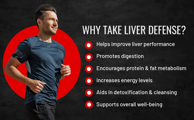 Liver Defense Herbal Liver Detox Cleanse with Solarplast, Artichoke Extract, Milk Thistle & Dandelion Extract, for Liver Cleanse & Detox by Consumer Nutrition - 60 Capsules