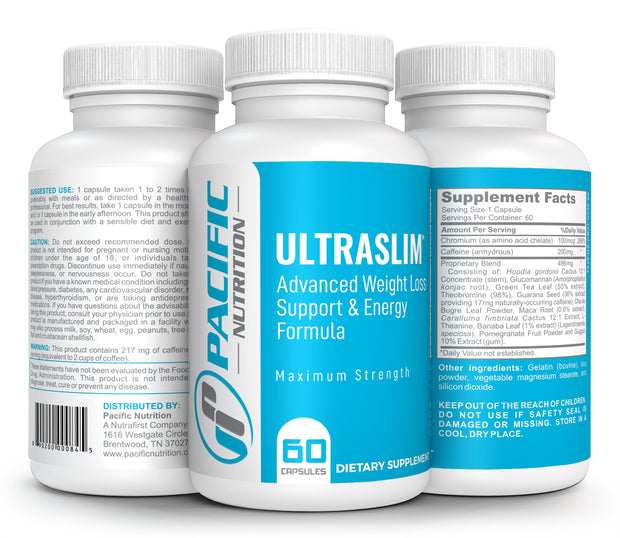 ULTRASLIM Advanced Weight Loss Support & Energy Formula Lose Weight Fast