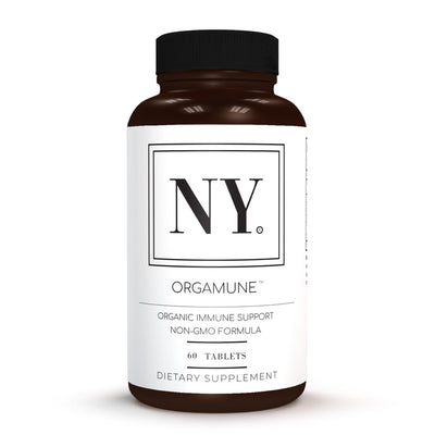 ORGAMUNE Organic Immune Health Supplement with Elderberry, Astragalus, Oregano, Ginger, Moringa & Garlic