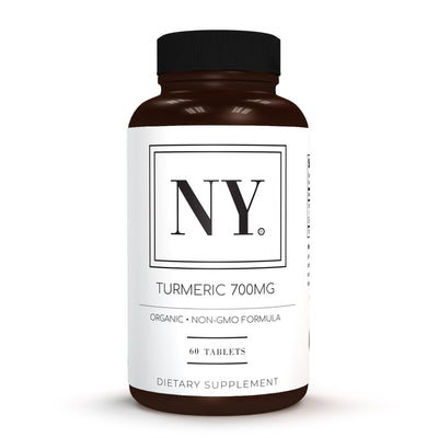 NY Organic Turmeric Joint Mobility & Support, Immune System Support, Healthy Inflammatory Response, Whole Root Supplement