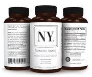 NY Organic Turmeric Joint Mobility & Support, Immune System Support, Healthy Inflammatory Response, Whole Root Supplement